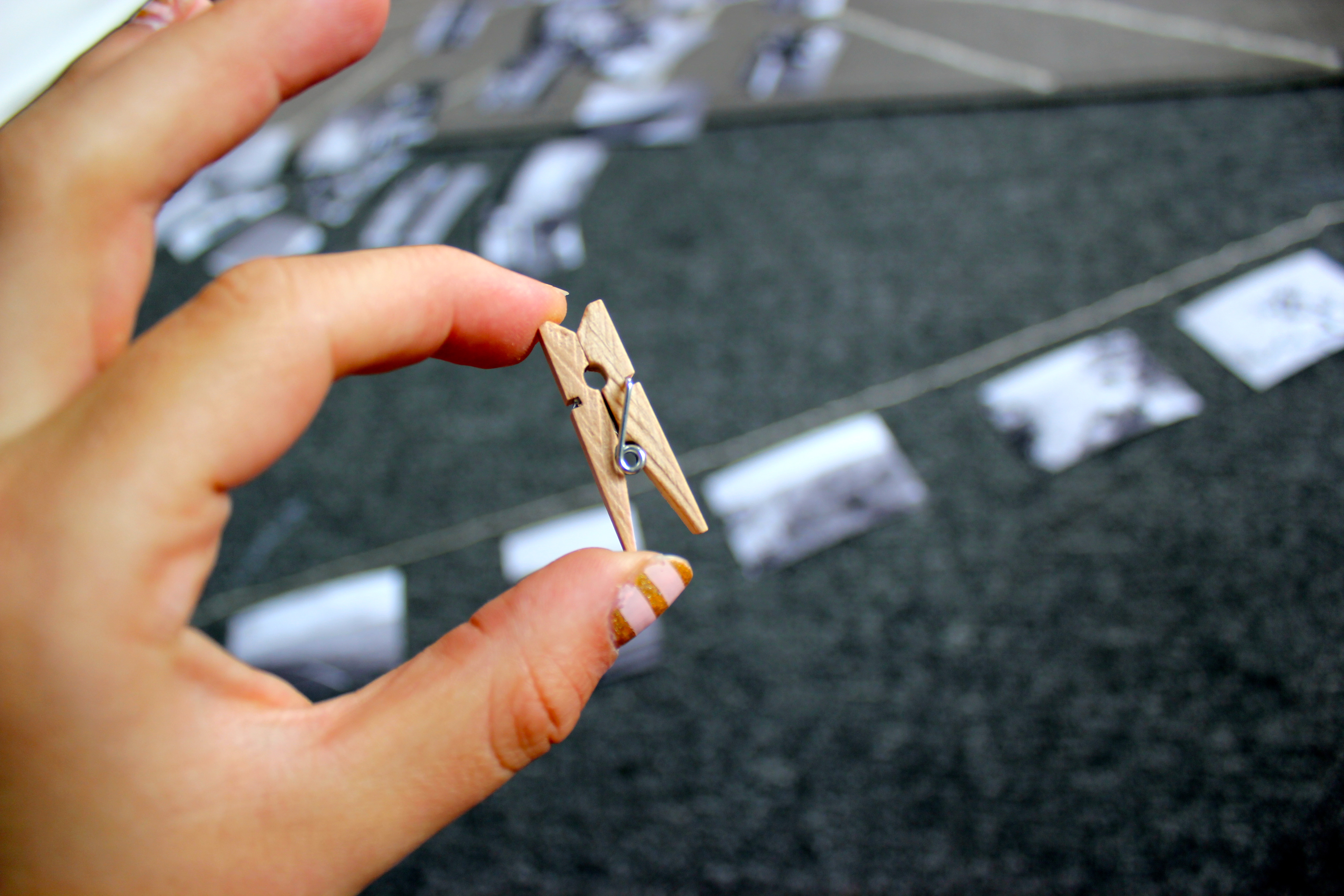 tiny clothespins photos 