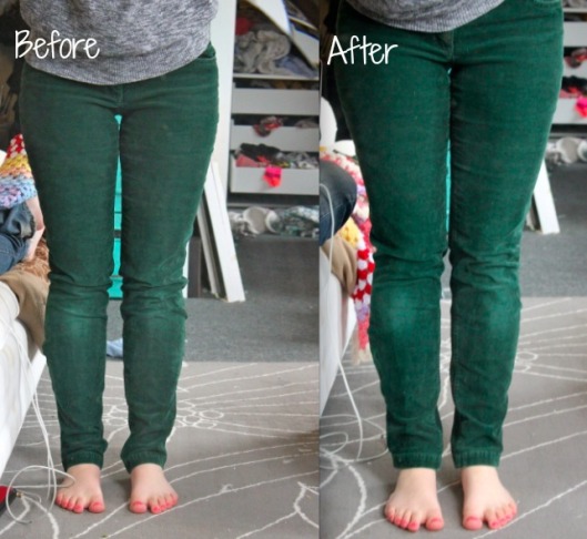How To Shorten Pants Using the Original Hem